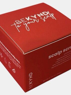 BeKynd Scalp Scrub AHA Exfoliator New In Box Full Size 6.7 fl oz